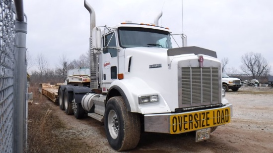 2008 KENWORTH T800 HAUL TRUCK, 278K+ MILES  TRI-AXLE, CAT C15 475, 18 SPEED