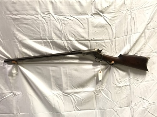 Stevens Tip-Up Single Shot Rifle (Caliber Unknown) – Swiss Style Butt Stock