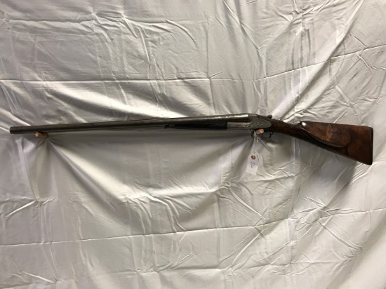 Louis Delp Hofbuchsenmacher 12 Gauge Side by Side Shotgun - Damascus Barrel