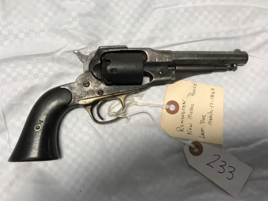 Remington New Model Police (Caliber Unknown)  -  S# N/A   -233