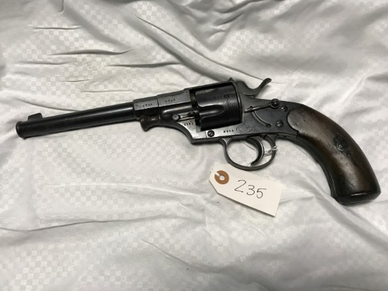 German 1879 Reichsrevolver 11mm Single Action Revolver  (with unit markings
