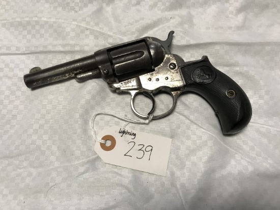 Colt D.A. .38 LC Double Action Pistol (Colt Lightning) - S#17022    -239