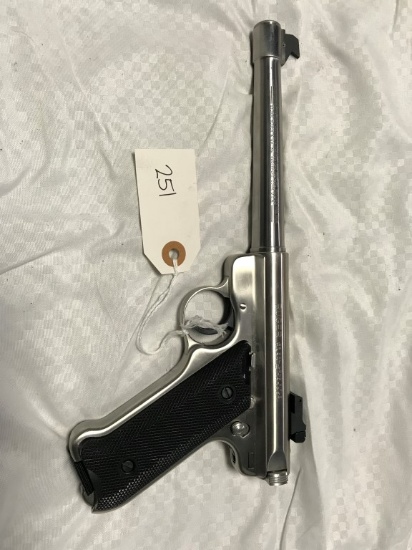 Rugar Mark 2 Semi Automatic  .22 Pistol -  With 2 Magazines,  s# 212-23483