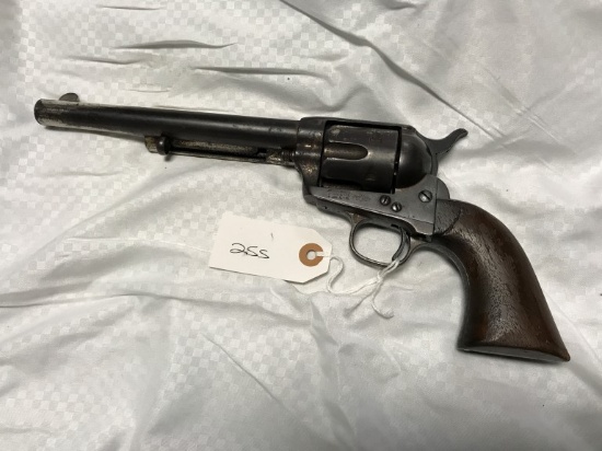Colt .45 Single Action Army Revolver  “Colt Peacemaker”  With Certification