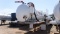 2012 Troxell Aluminum Vac Trailer,6,300 Gallon/150bbl, Challenger Pump, Tan