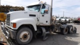 2013 Mack CHU613 Truck Tractor, Doesn't Run - Day Cab, Mack MP8-445C, Fulle