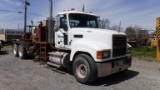 2007 Mack CHN613 Pump Truck, Mack AC-460P, 15 Speed, Twin Screw, Air Ride,