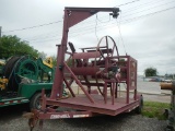 MIDLAND HOSE REEL TRAILER,  HONDA 9.0 HP GAS ENGINE S# N/A C# N/A