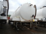 2008 TROXELL 130 BBL VACUUM TRAILER,  TANDEM AXLE, RAYCO SUSPENSION, 11R24.