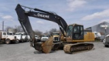 2013 John Deere 210G Excavator, Cab, AC, Quick Connect, Runs & Works but En