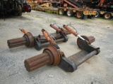 (2) HIGH RAIL AXLES