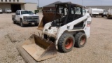 2006 BOBCAT S130 SKID STEER LOADER,  ROPS CAGE, AUX HYDRAULICS, QT BUCKET S