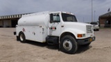 1990 INTERNATIONAL 4900 FUEL LUBE TRUCK, 332,995 MILES  DT DIESEL, 6 SPEED,