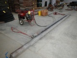 ALLEN RAZORBACK ROLLER SCREED,  WITH (3) ROLLERS, KAWASAKI GAS ENGINE