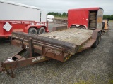 20' TAG TRAILER,  TANDEM AXLE, TITLE INFO PENDING (MAY OR MAY NOT HAVE TITL