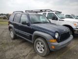 2006 JEEP LIBERTY SUV, 165,000+ MILES  4X4, 6-CYLINDER GAS, AT, PS, AC S# 1