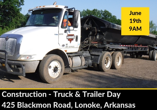 Lonoke Contractors' Auction Truck & Trailer Day