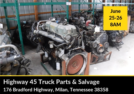 Highway 45 Two Day Truck Parts and Salvage Auction