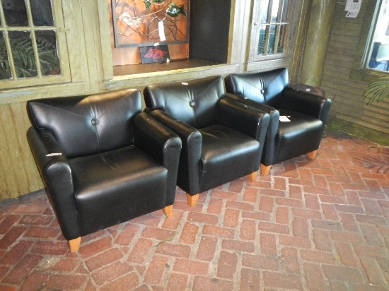 (3) CHAIRS  (IN FOYER)