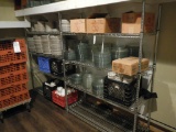 METRO SHELVING WITH ALL CONTENTS