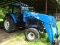NEW HOLLAND 8260 LOADER TRACTOR, 2,509 hrs,  CAB. AC. 2WD, 7312 LOADER WITH