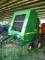 2010 JOHN DEERE 468 HAY BALER,  MEGA WIDE PLUS, COVER EDGE, NET WRAP S# 1E0