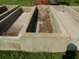 CONCRETE CATTLE FEED TROUGH