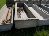 CONCRETE CATTLE FEED TROUGH