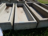 CONCRETE CATTLE FEED TROUGH