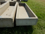 CONCRETE CATTLE FEED TROUGH