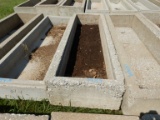 CONCRETE CATTLE FEED TROUGH