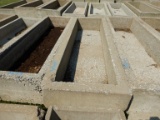 CONCRETE CATTLE FEED TROUGH