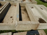 CONCRETE CATTLE FEED TROUGH