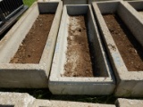 CONCRETE CATTLE FEED TROUGH