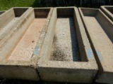 CONCRETE CATTLE FEED TROUGH