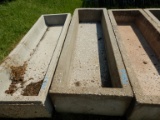 CONCRETE CATTLE FEED TROUGH