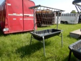 FEED TROUGH  WITH HAY RACK, 5'