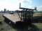 METAL FLATBED,  14', WITH RUFNEK WINCH