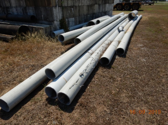 LOT OF POLY PIPE