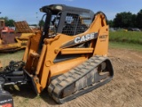 2008 CASE 445CT RUBBER TRACK SKID STEER LOADER, 1756 HRS  SERIES 3, ROPS CA