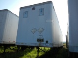 1999 GREAT DANE VAN TRAILER,  53', AIR RIDE, SLIDING TANDEMS, 24.5 TIRES ON