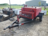 FUEL TRAILER,  SINGLE AXLE, 250-GALLON, FILL-RITE 15=GPM 12-V PUMP