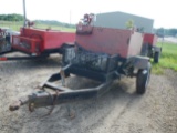 FUEL TRAILER,  SINGLE AXLE, 250-GALLON, FILL-RITE 15=GPM 12-V PUMP