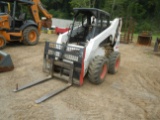 2005 BOBCAT S300 SKID STEER LOADER, 1078 HOURS  OROPS, SCREENS, PILOT CONTR