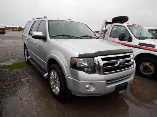 2012 FORD EXPEDITION SUV, 133k + mi,  4X4, V8 GAS, AUTOMATIC, PS, AC, CC, S