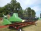 JOHN DEERE 925F HEADER,  SELLS WITH UNVERFERTH, HT30 HEADER TRAILER S#A44-4