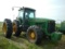 JOHN DEERE 8400 WHEEL TRACTOR,  MFWD, CAB, REAR DUALS, FRONT WEIGHTS, REMOT