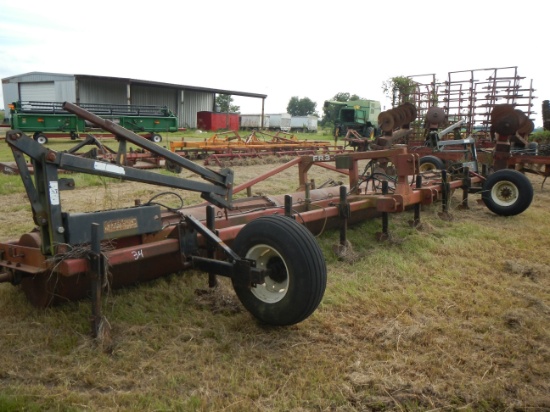 EDDINS FR3-26 BEDDER/ROLLER,  26', YETTER HYDRAULIC MARKERS, 3 POINT