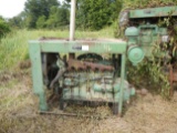 JOHN DEERE POWER UNIT,  6 CYLINDER DIESEL, TRAILER MOUNTED S# 170001, have