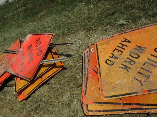 CONSTRUCTION SIGNS